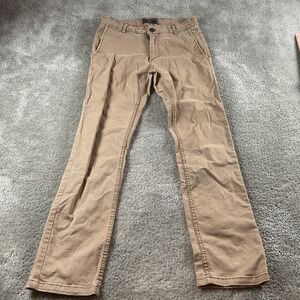 Matchstick Mens Tan Casual Chino Pants S/29‎